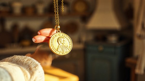 Les différentes façons de porter la médaille saint antoine en or jaune