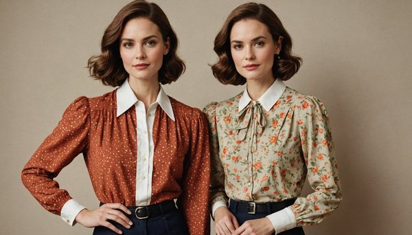 Découvrez les meilleures blouses vintage pour femme à adopter